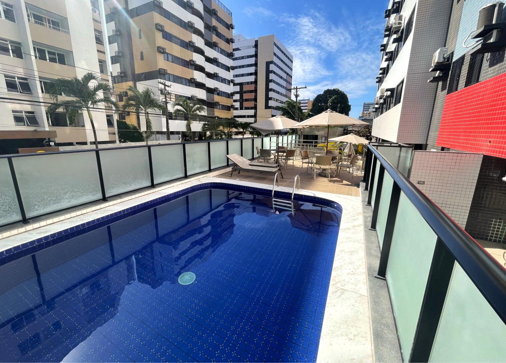 Apto 250M Da Praia Em Ponta Verde I Piscina I Garagem 709 Maceio  Bagian luar foto