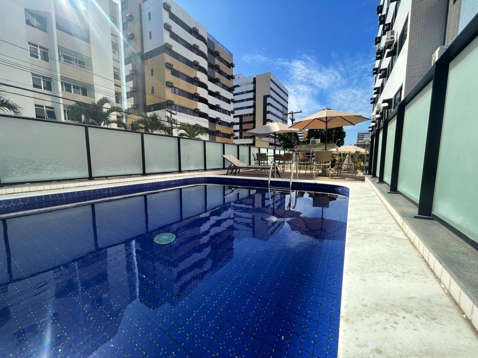 Apto 250M Da Praia Em Ponta Verde I Piscina I Garagem 709 Maceio  Bagian luar foto
