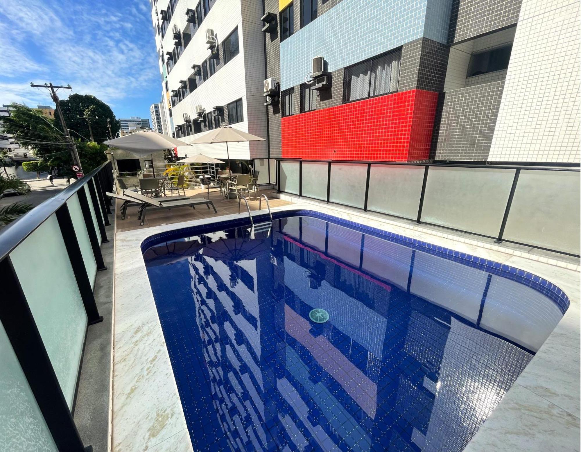 Apto 250M Da Praia Em Ponta Verde I Piscina I Garagem 709 Maceio  Bagian luar foto