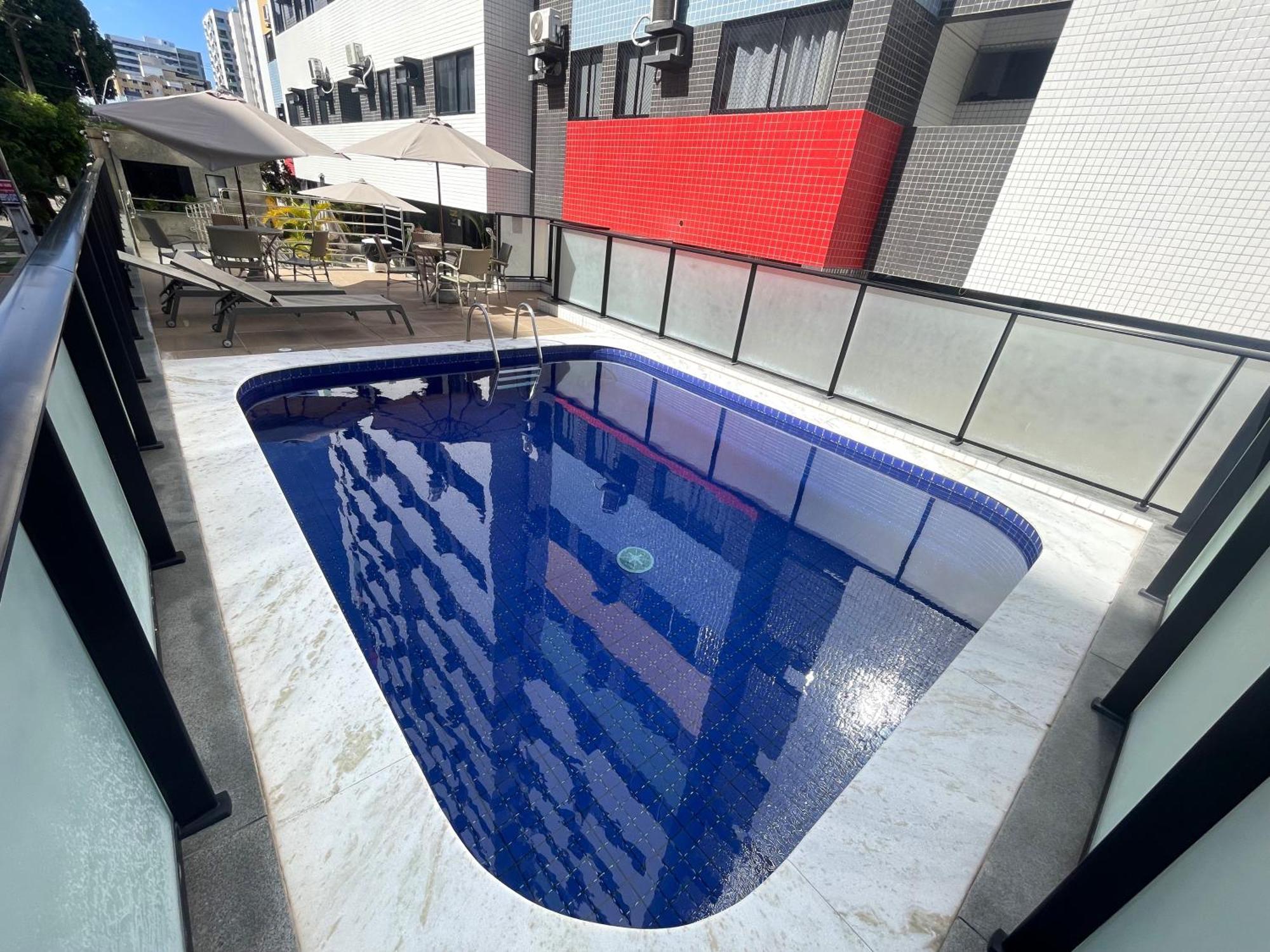 Apto 250M Da Praia Em Ponta Verde I Piscina I Garagem 709 Maceio  Bagian luar foto